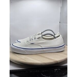 Mens Size 12 - Vans Vault OG Authentic LX (Canvas) Classic White Ivory Sneakers